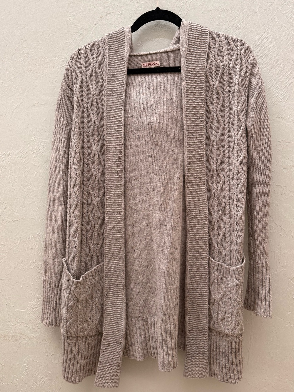Merona  Cable-Knit Open Cardigan Sweater